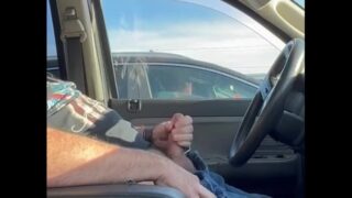 Caught Masturbating In Busy Parking Lot