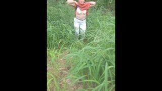 Cute Girl Flashes Her Boobs In Public At Popular Spring Creek