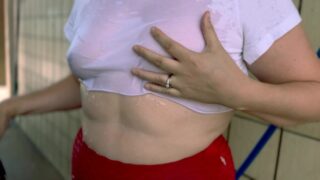 Flashing At The Car Wash – Wet Shirt No Bra – Teaser