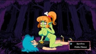 Flip Witch Pixel Hentai Game Ep.6 Femdom Creampie In The Forest !