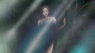 Girl In Forest – Female Nudity Censored With Effects