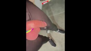 Hotel Public Nudity – Greeting Guests With My Huge Cock And Balls!