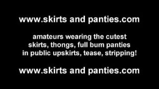 I Feel So Dirty Flashing My Panties Outdoors
