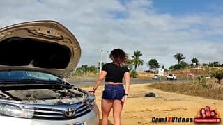 I Fixed A Defective Car She Paid Me With A Lot Of Sex For The Great Service Ft. Eliane Furacao