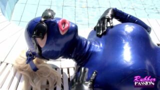 Latex By The Pool