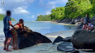 Lost In Paradise – Caught Fucking On A Lonely Beach