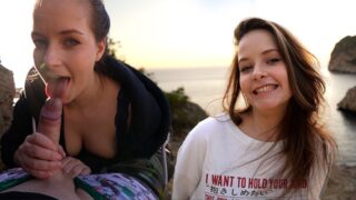 Mallorca Vlog Part Ii – Blowjob + Huge Facial On A Public Beach
