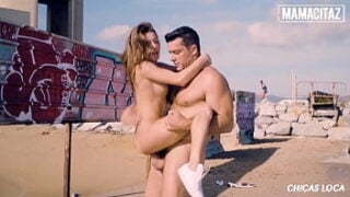 Mamacitaz – Sandra Wellness, Ramon Nomar – We Love To Get Caught Fucking On The Beach