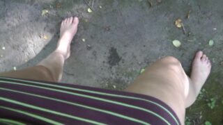 Marking My Territory Peeing In The Forest
