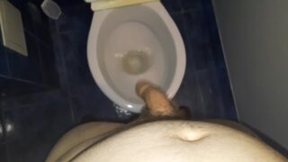 Masturbating On A Public Mall Closet