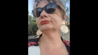 Milf Gets Her Ass Fucked By A Stranger Outside And Gets A Good Facial Cumshot