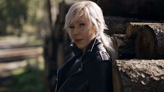 Outdoor Blowjob In The Forest In Levis Jeans And Leather Jacket