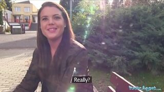 Public Agent Sexy Student Creampied Outdoors