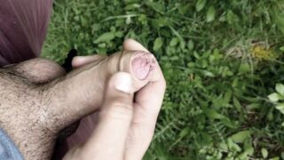 Public Cumshot / Forest