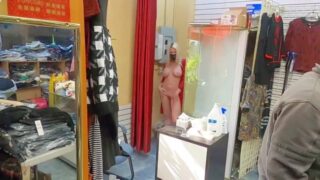 Public Flashing, I Showed Him My Tits And Pussy