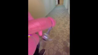 Public Nudity Exhibitionist Streaks His Apartment Complex Massive Cock And Fat Juicy Balls