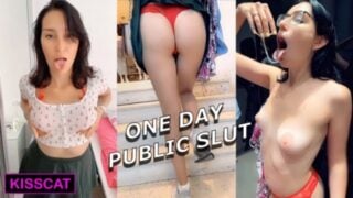 Public Sex In Shop – Hot Brunette Gets Facial In Fitting Room! / Kisscat.xyz