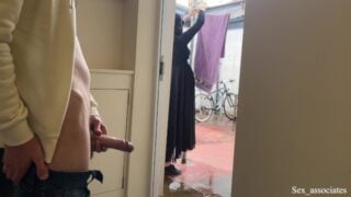 Publick Dick Flashing. I Pull Out My Dick In Front Of A Young Pregnant Muslim Neighbor In Hijab