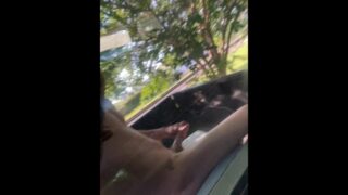 Publicly Beating My Dick In The Bed Of My Truck Almost Caught