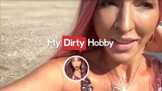 – Redhead Outdoor Fuck And Creampie