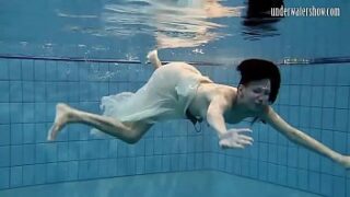 Special Czech Teen Hairy Pussy In The Pool
