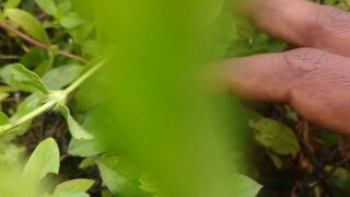 Step Sister Split Her Pussy In The Middle Of The Forest