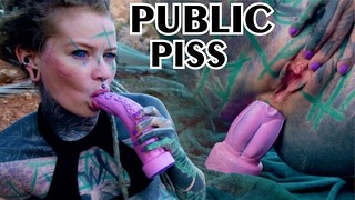 Tattoo Teen Public Anal Masturbation And Piss – Toy Pee Alternative Atm Gape Goth Punk Alt Porn