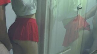 Trailer- Cheerleader Arrives Late To Practice And Gets Fucked Risky Outside The Changing Room