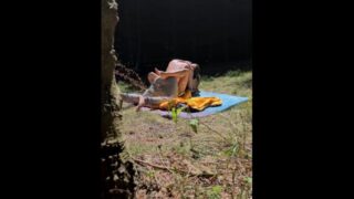 Yoga And Love In The Forest