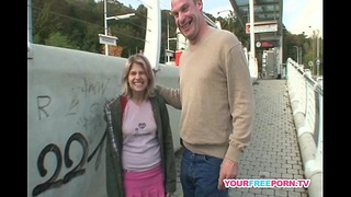 Bbw Blonde Teenager Recieves Fucked By A Outlander In Outside