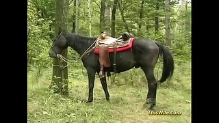 Deutsche Mother Threeway In Nature
