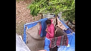 Hindi Teen Bathing Outdoor Part 2 Complete Nangi