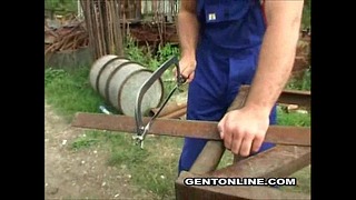 Lusty Curvy Schoolgirl Public Yard Fuck
