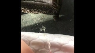 Wanked Cunt On The Terrace