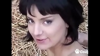 Mother With A Tight Ass Has Asshole Then Swallows The Filthy Load