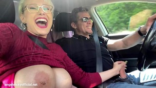 Angel Wicky Spontaneous Car Fucking