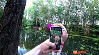 Burglar Alexa Mills Caught In Public And Fucked
