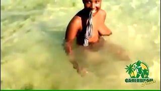 Alexis On Beach