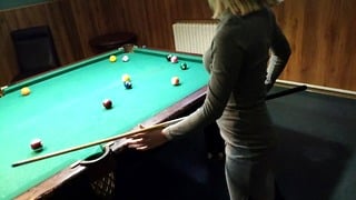 Tough Fast Anal Fuck Hot Teen Girl on Pool Table. Outdoor Sex. 60fps. 1080.