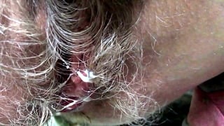 Stranger Impregnation! 1080 HD 60 Fps — Risky Fucking On The Mountains With Stranger. He Made Hairy Pussy Creampied