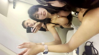 I showed her my cock mid-flight and we ended up fucking hard in the airplane bathroom.