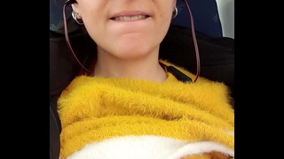TOUCHING MY PUSSY ON THE TRAIN