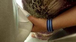 Granny touch my dick in train