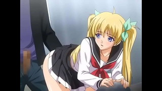 Man and densha 3 school girl train
