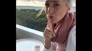 Fingering Myself to Heaven on the Balcony