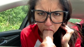Getting Off in My Van with a Dildo
