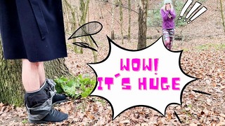 Getting Head From Hiker In The Woods