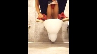 Real Girl Fingers Herself in Public