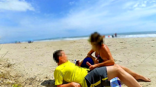 Public cumshots in front of everyone