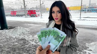 Public agent – Offered a girl from the station to undergo a casting right on a public train